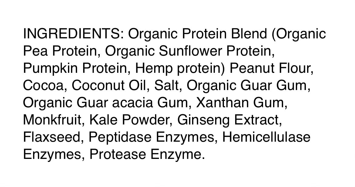 D'Oro Nutrition - Peak Plants Organic Non-Dairy Vegan Protein  - Plant Based Post Workout Zero Artificial Ingredients Soy & Gluten Free